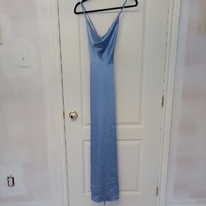 Elegant Blue Evening Gown